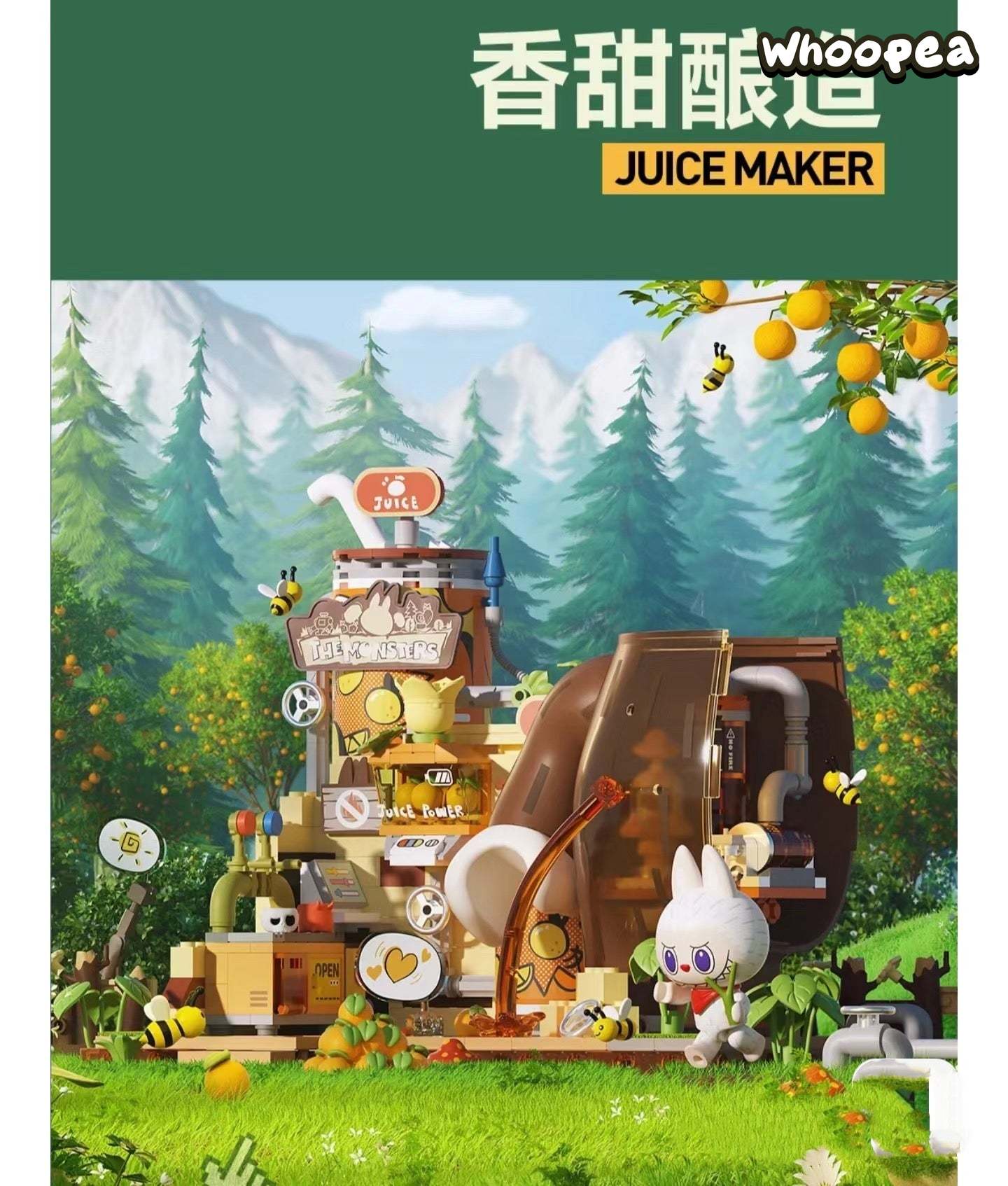 THE MONSTERS FOREST SECRET BASE - Blocks