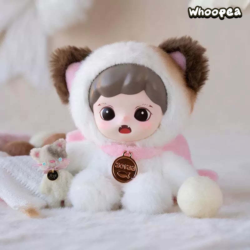 Baby Zoraa Fluffy Cabin Series Vinyl Plush Dolls, Blind Box
