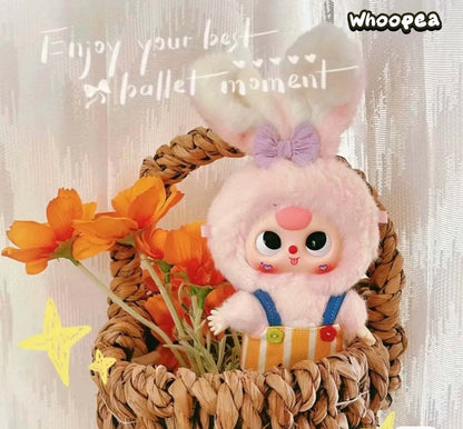 Baby Three Macaron Cute Bunny Series Plush Dolls, Blind Box