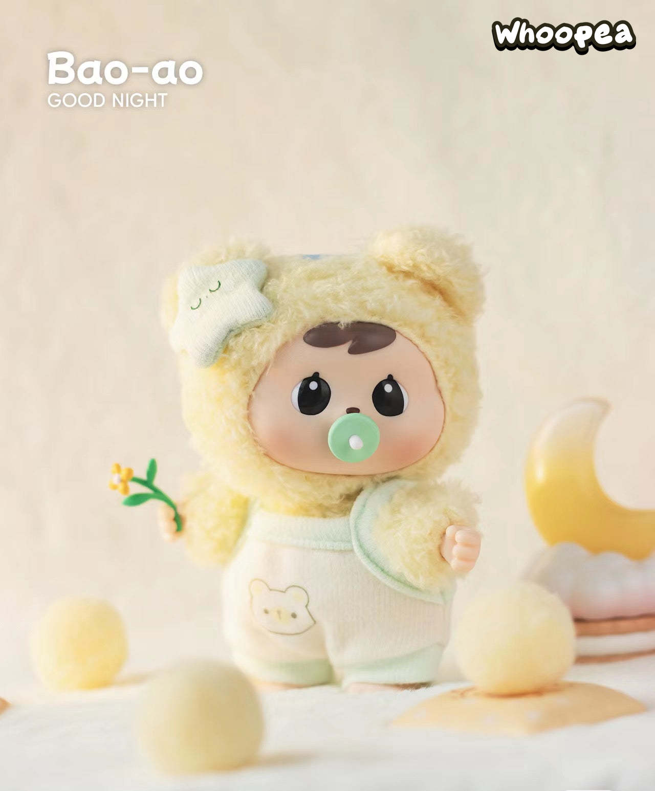 Bao-ao Goodnight Baby Series Plush Dolls, Blind Box