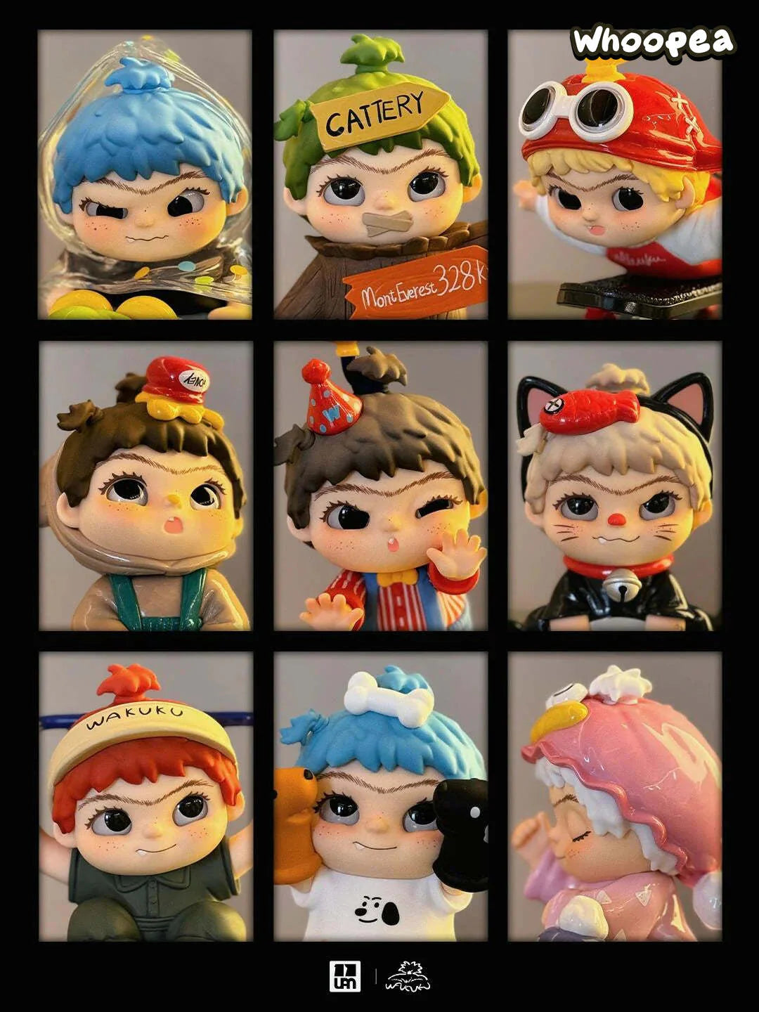Wakuku Back To Childhood Series Figures, Blind Box