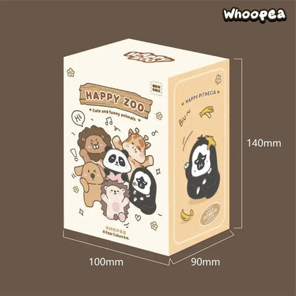 【SALE】Happy Zoo Plushy Keychain Series Blind Box