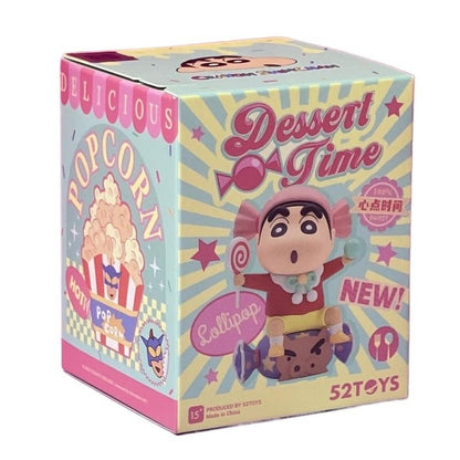 Crayon Shin-chan Dessert Time Series PVC Figures Blind Box