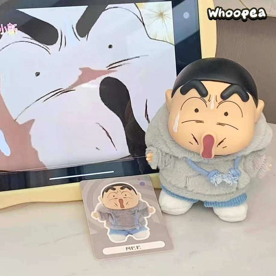 Crayon Shin-chan Emotional Dopamine Series Vinyl Plüschanhänger, Blindbox