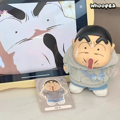 Crayon Shin-chan Emotional Dopamine Series Vinyl Plüschanhänger, Blindbox