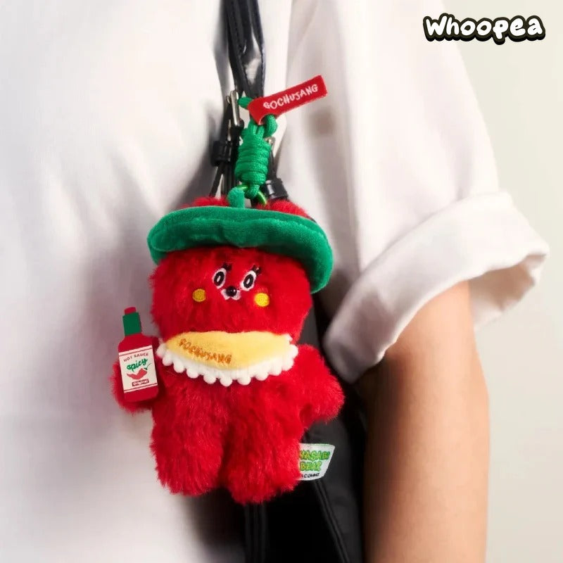 WASABI Bear Flavor Series Plush Keychain Blind Box