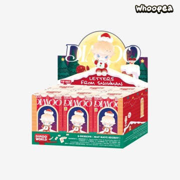DIMOO Letters from Snowman Series Figures, Blind Box