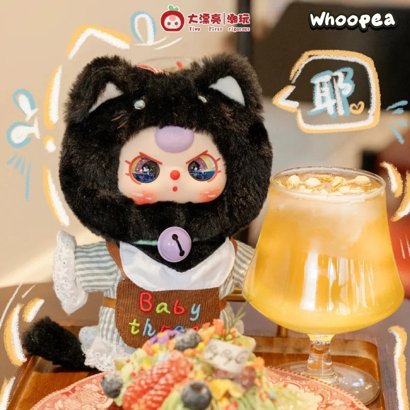 Baby Three Cat Wardrobe Series Plush Dolls, Blind Box