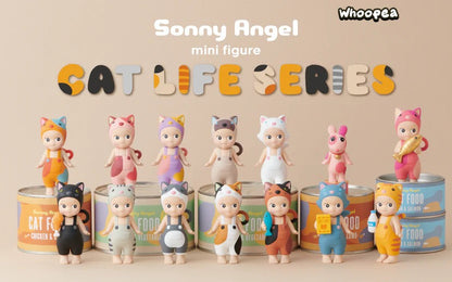 Sonny Angel Cat Life Series Figures, Blind Box