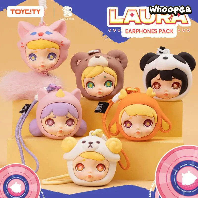 【Sale】Laura Animal Earphones Bag Series Blind Box