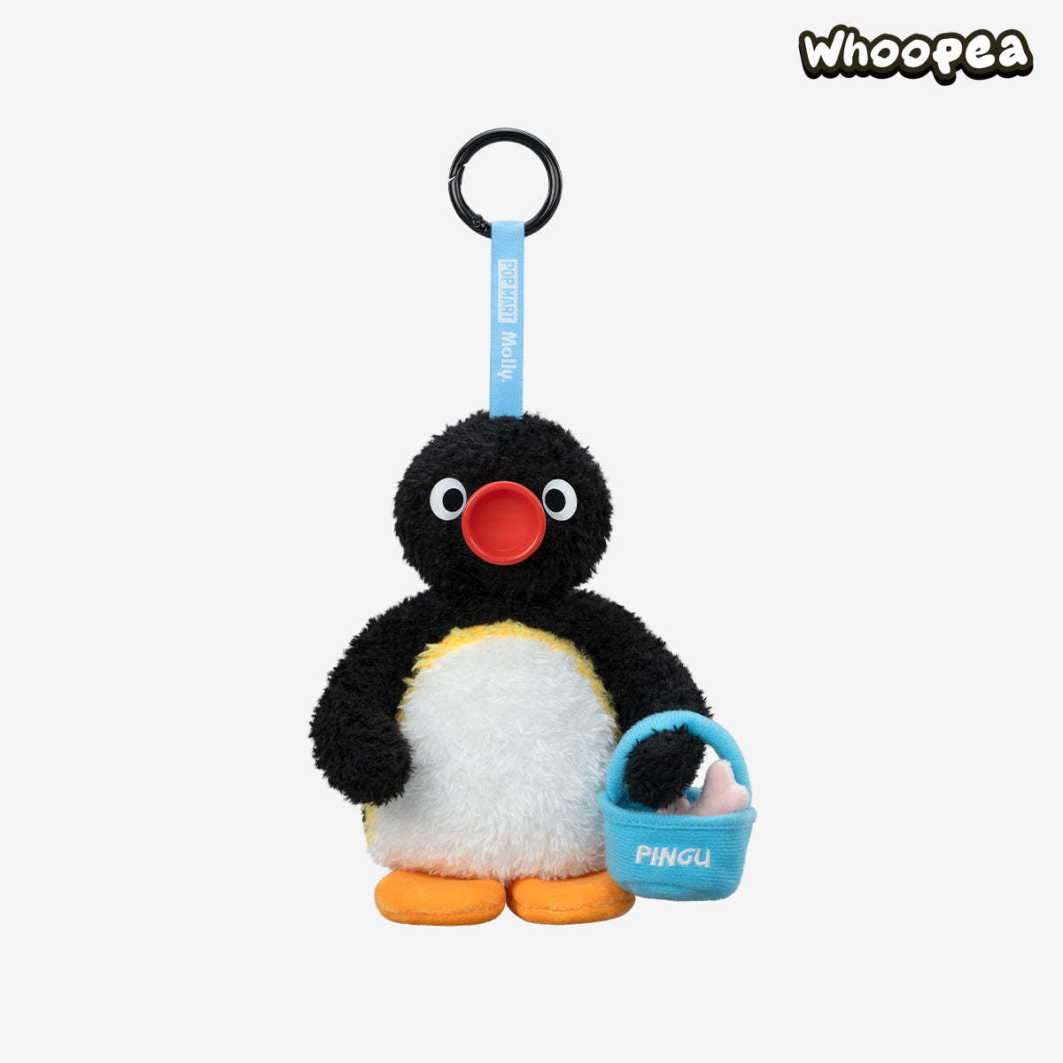 Baby Molly × Pingu Happy Fishing Serie – Vinyl-Plüschanhänger (Überraschungsbox)