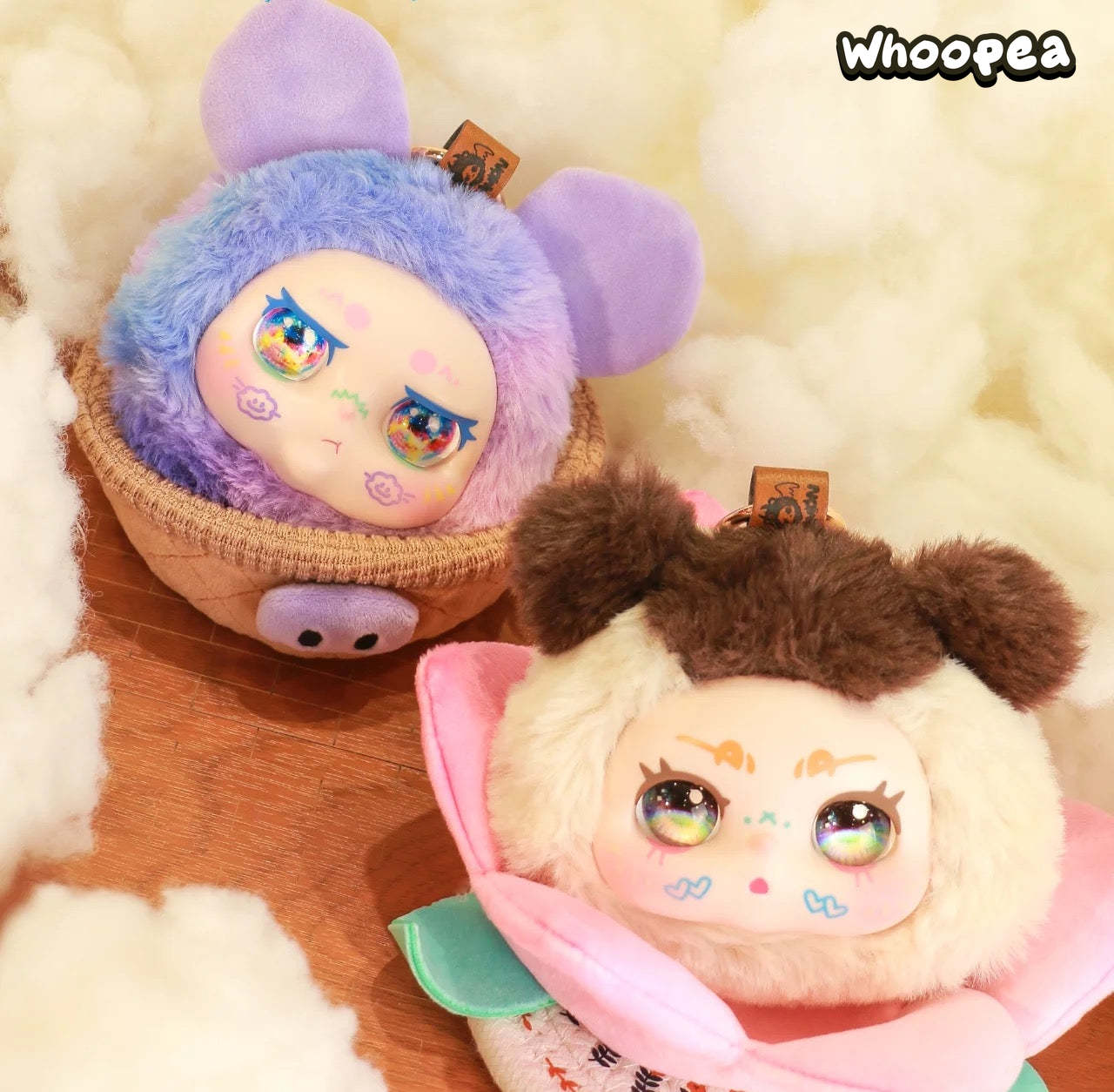 Kimmon Full Basket of Cuties Series Plush Dolls, Blind Box