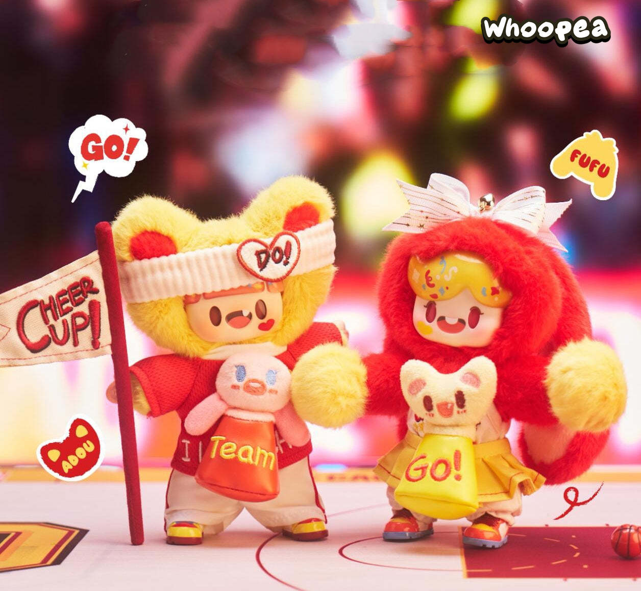 Adou x FuFu You're So Amazing Series Plush Dolls Hanging Card