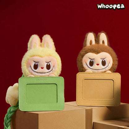 POPLAND Labubu Twinkly Fairy Tale Series Plush Card Holders, Blind Box