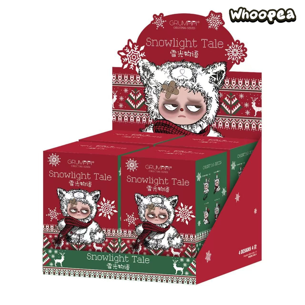 Sleepless Grumpipi Christmas Series Plush Dolls, Blind Box