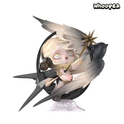 SKULLPANDA Light's Longitude and Latitude Figurine, Hanging Card