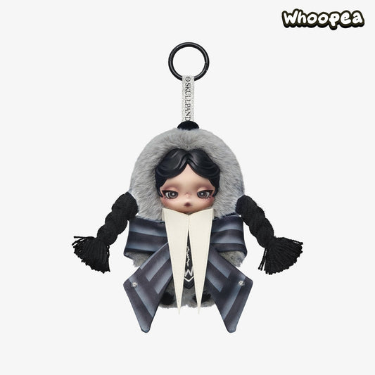 SKULLPANDA × Wednesday Plush (Nevermore Academy Uniform Version)