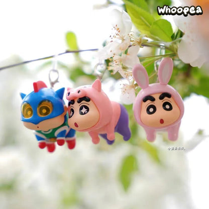 Crayon Shinchan Flying Super Power Series Mini Beans Figures, Blind Bag