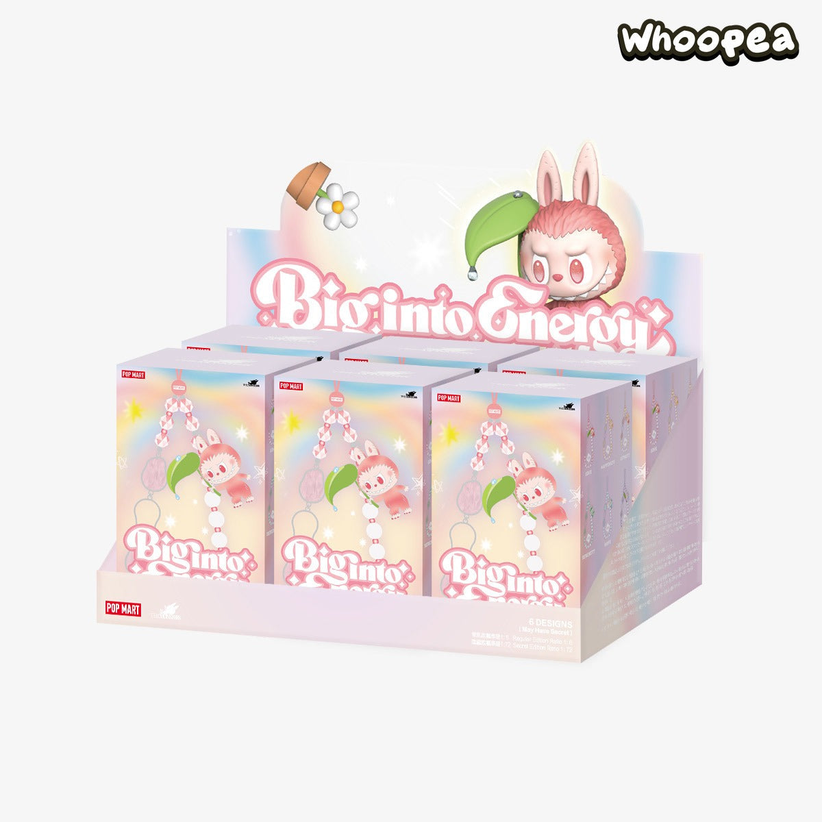 THE MONSTERS Big into Energy Series-Phone Charm Blind Box