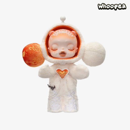 MEGA α SKULLPANDA 400% White Moon Figur