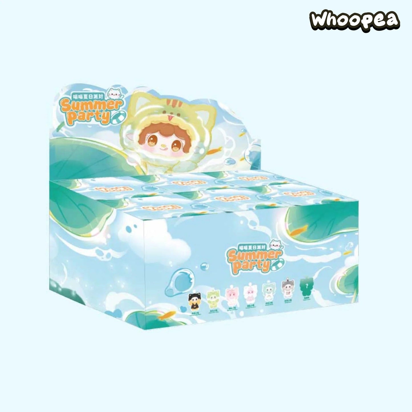 Yooki Meow Meow Summer Party Series Plush Dolls, Blind Box