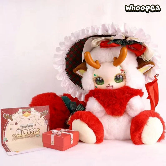 Boboco 500% Reindeer With Bell 2025 Limited Edition Plush Doll
