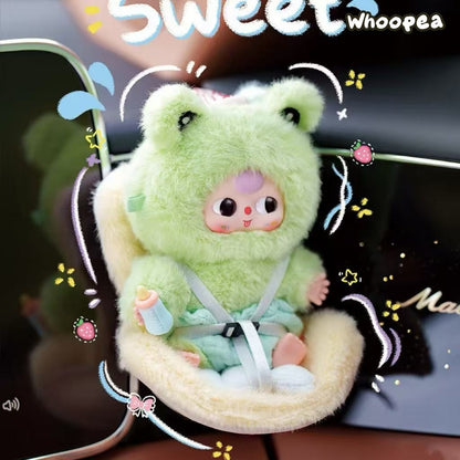 Baby Three Vehicle Mounted Baby Series Plush Dolls, Blind Box