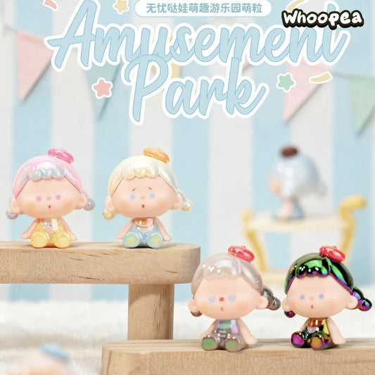 Vuuyoo Cute & Fun Amusement Park Series Mini Beans Figures, Blind Bag