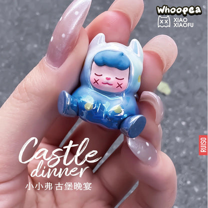 XXFU Xiaoxiaofu Castle Dinner Mini Beans Series Figures, Blind Box
