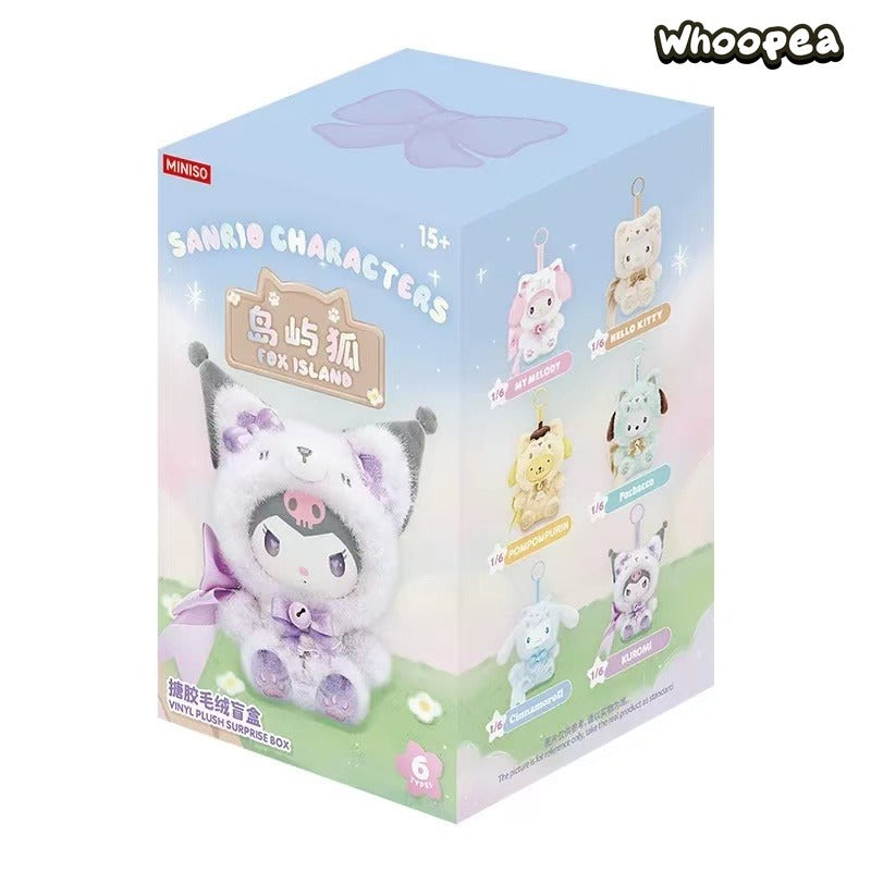 Sanrio Characters Fox Island Series Plush Doll Blind Box