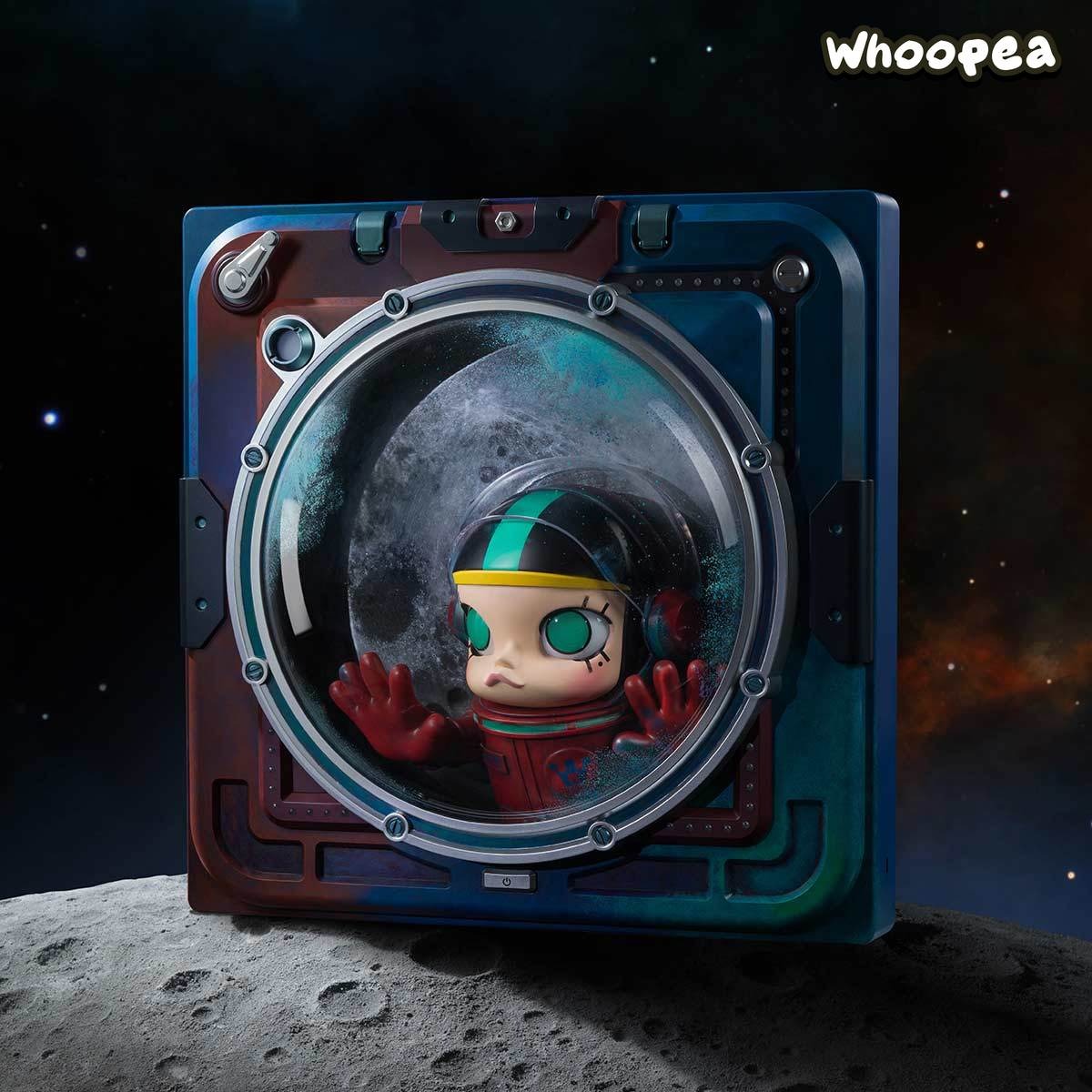 MEGA SPACE MOLLY Hello Moon "IN SPACE" 3D Painting