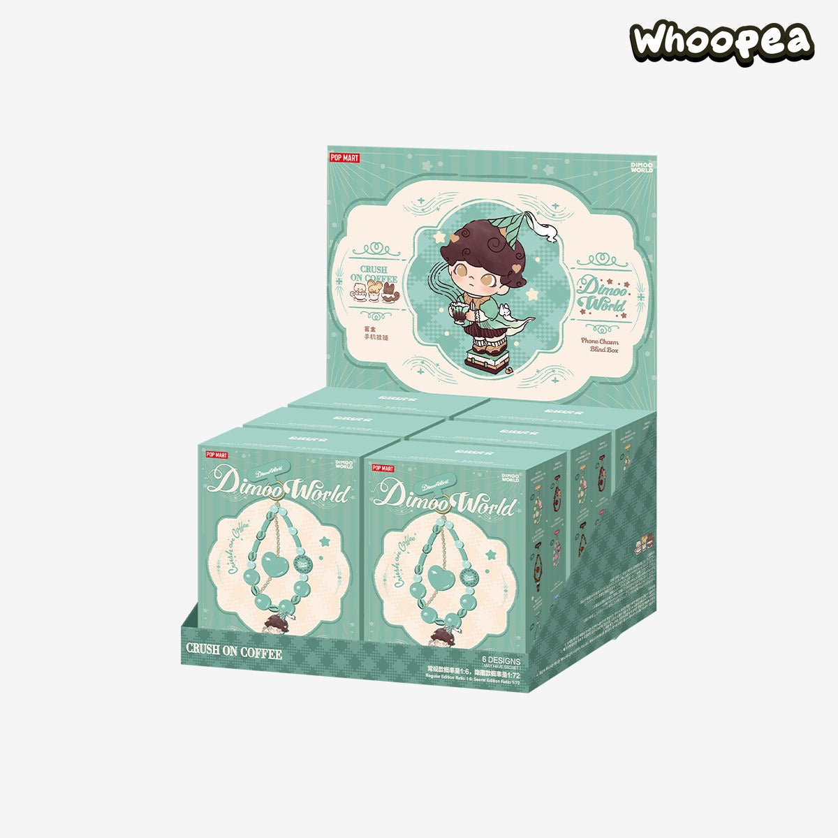 DIMOO Crush on Coffee Serie – Handy-Anhänger-Überraschungsbox