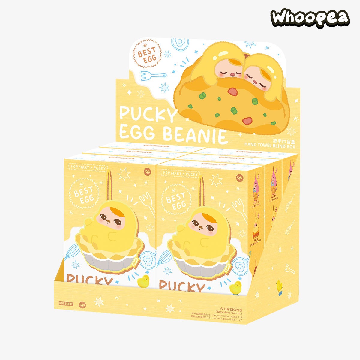 PUCKY Egg Beanie Series-Hand Towel Blind Box