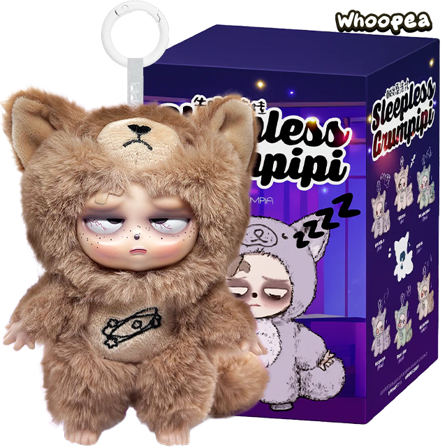 Sleepless Grumpipi Series Figures, Blind Box