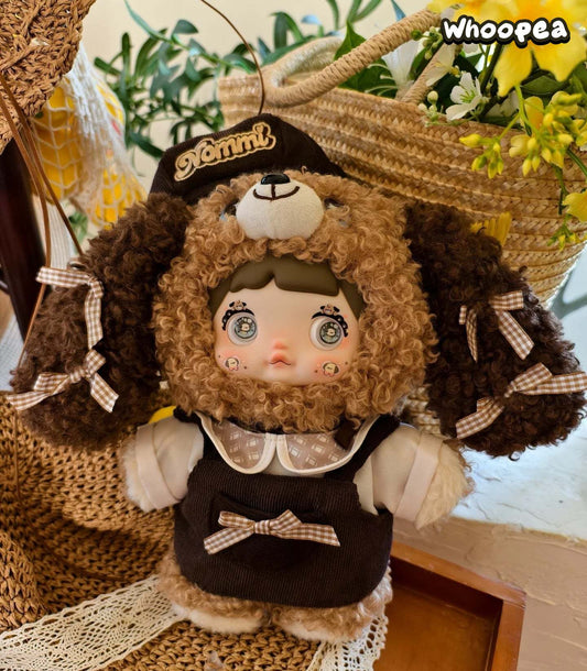 Nommi Chocolate Puppy 400% Plush Doll, Limited Edition