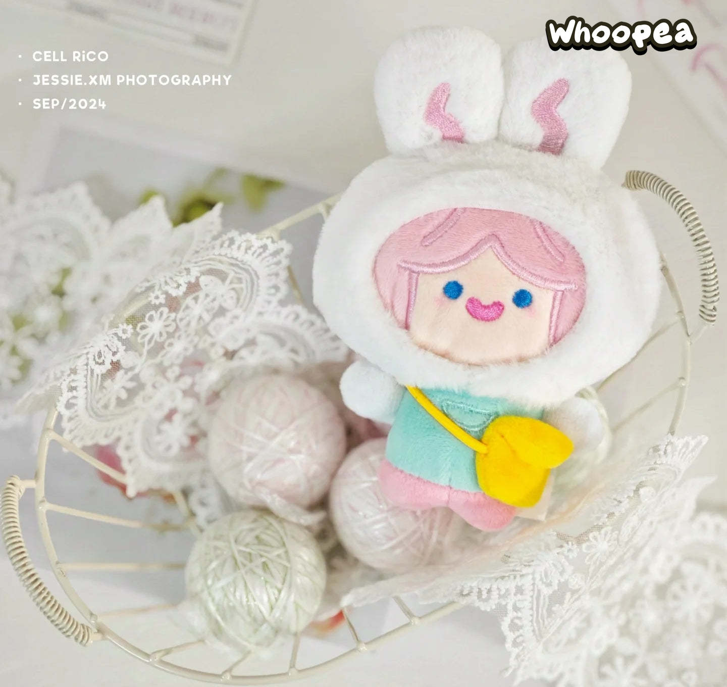 CELL RiCO Happy Fluffy Series Plush Dolls, Blind Box