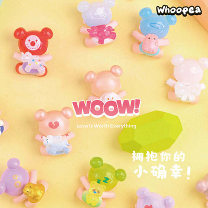 WOOW Hold Your Good Luck Mini Beans Series Figures, Blind Bag