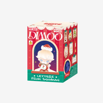 DIMOO Letters from Snowman Series Figures, Blind Box