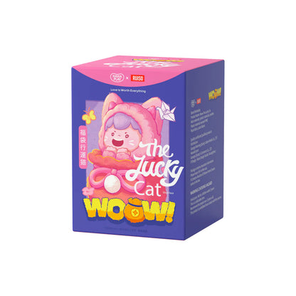 WOOW The Lucky Cat Series Vinyl Face Plush Dolls, Blind Box