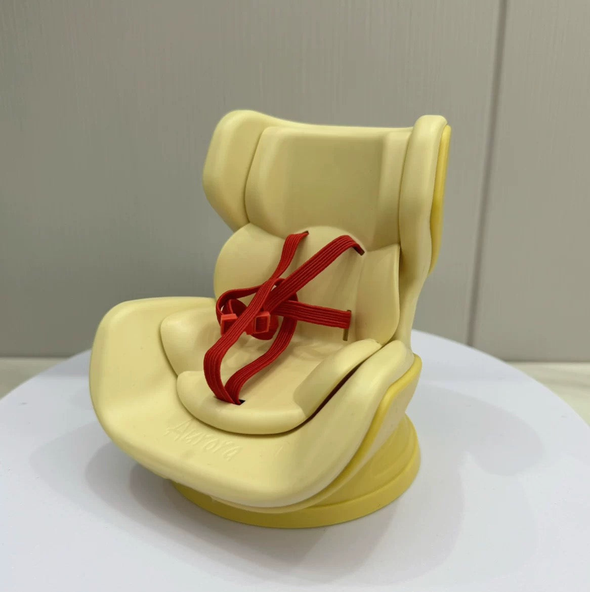 Kawaii Puppensitz Mini-Sitz für Labubu Ob11 Puppe Cartoon Ornament