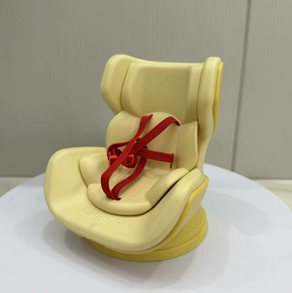 Kawaii Puppensitz Mini-Sitz für Labubu Ob11 Puppe Cartoon Ornament