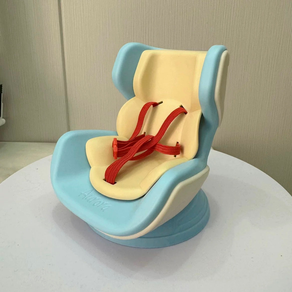 Kawaii Puppensitz Mini-Sitz für Labubu Ob11 Puppe Cartoon Ornament