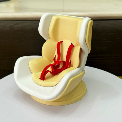 Kawaii Puppensitz Mini-Sitz für Labubu Ob11 Puppe Cartoon Ornament