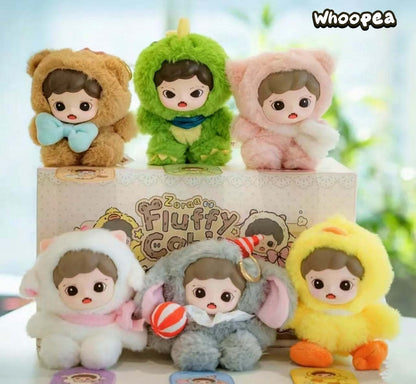 Baby Zoraa Fluffy Cabin Series Vinyl Plush Dolls, Blind Box