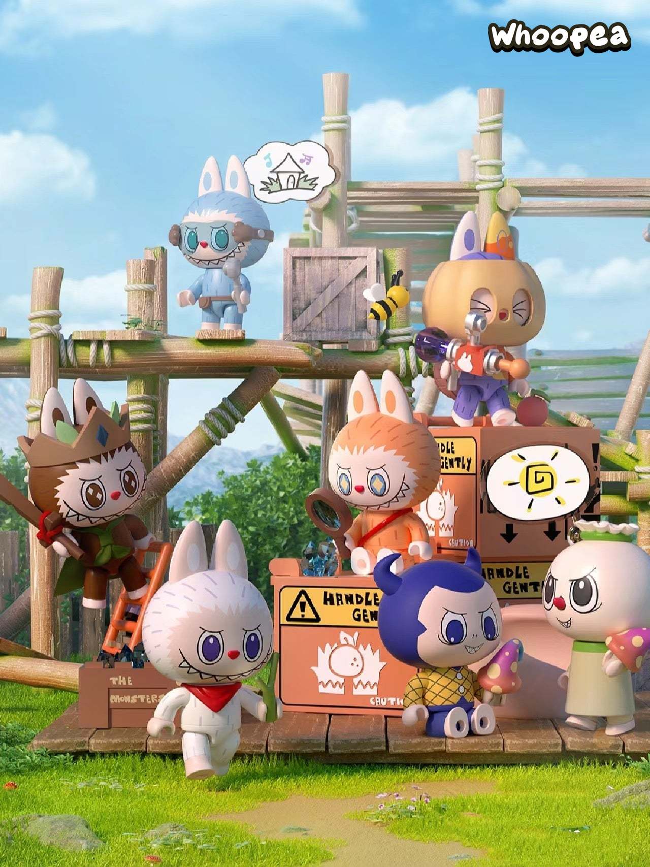 THE MONSTERS FOREST SECRET BASE - Blocks