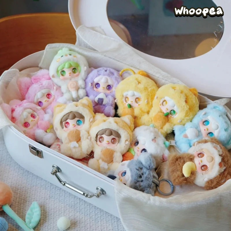 Yooki V10 Hug Gourmet Restaurant Mini Pendant Plush Dolls, Blind Box