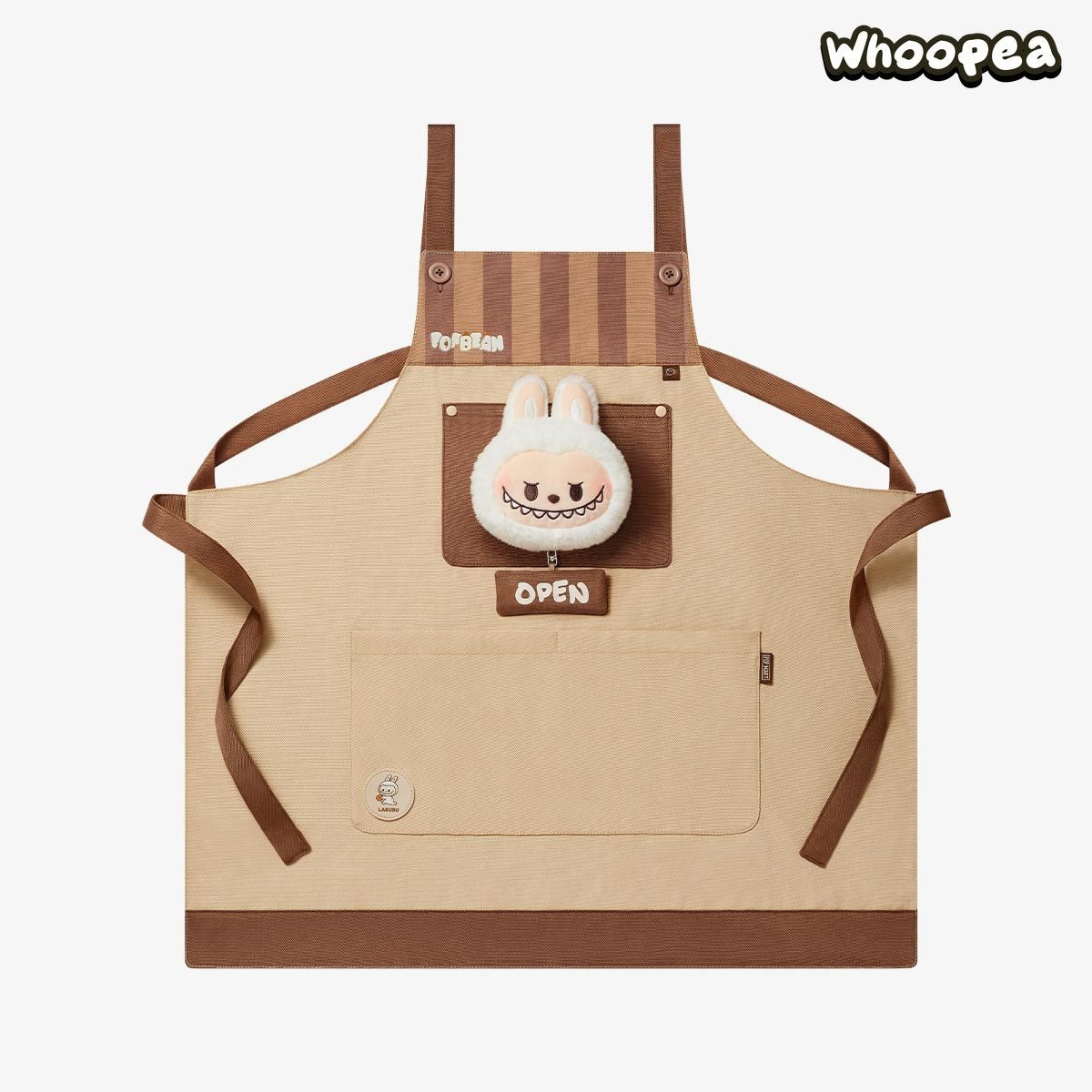 POP BEAN Coffee Factory Series-LABUBU Apron