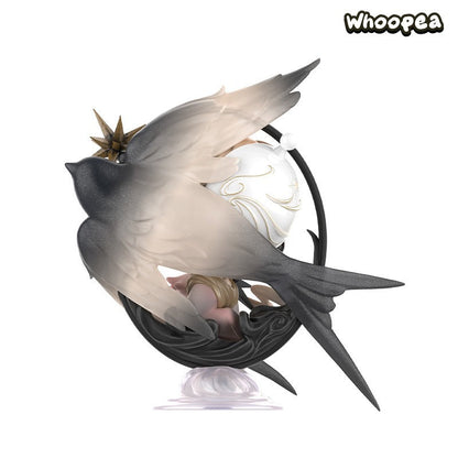 SKULLPANDA Light's Longitude and Latitude Figurine, Hanging Card