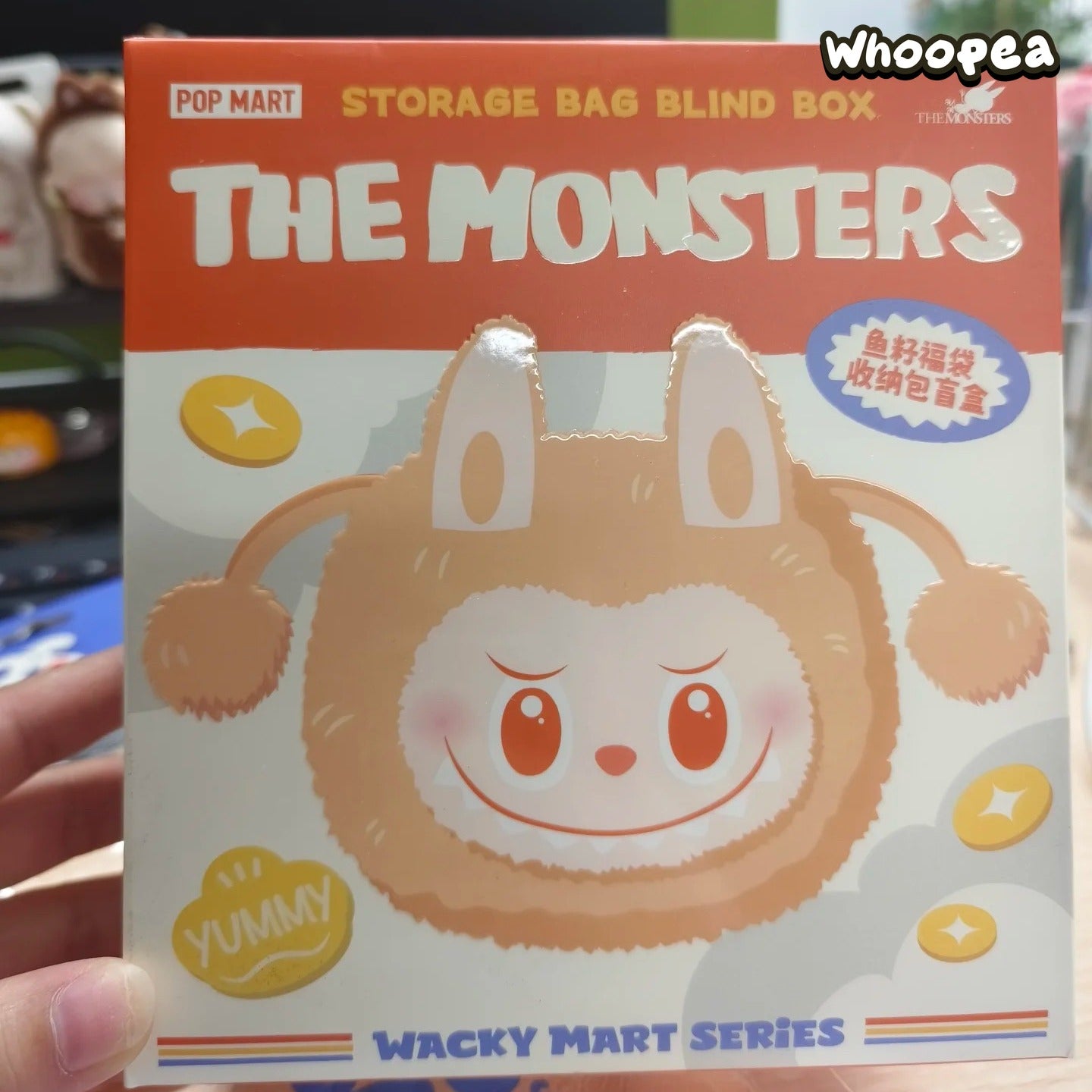 THE MONSTERS LABUBU Wacky Mart Series Storage Bag Blind Box