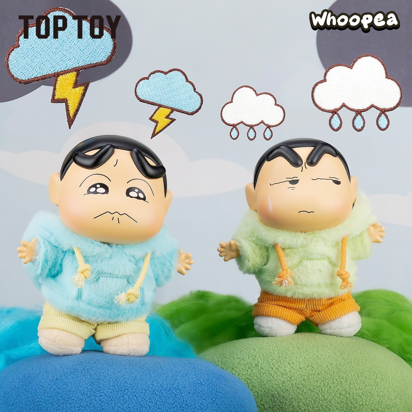 Crayon Shin-chan Emotional Dopamine Series Vinyl Plüschanhänger, Blindbox